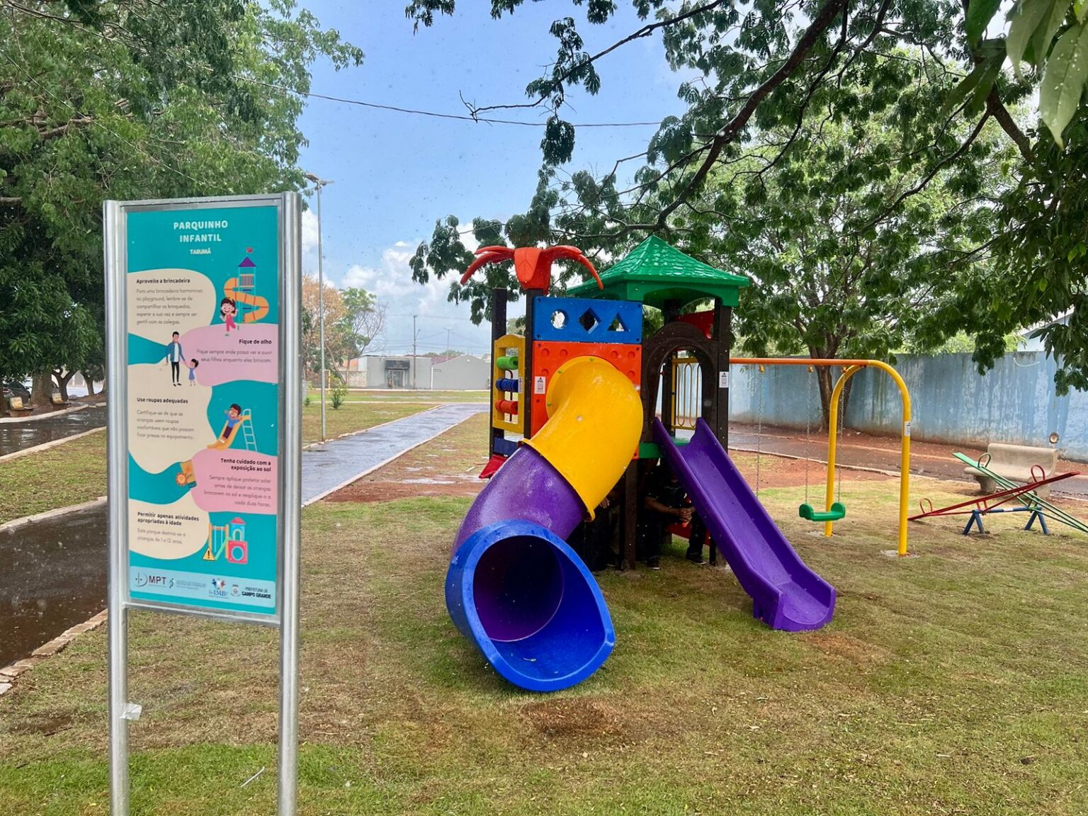 Prefeitura de Campo Grande avança na inclusão com inauguração do segundo Playground Acessível