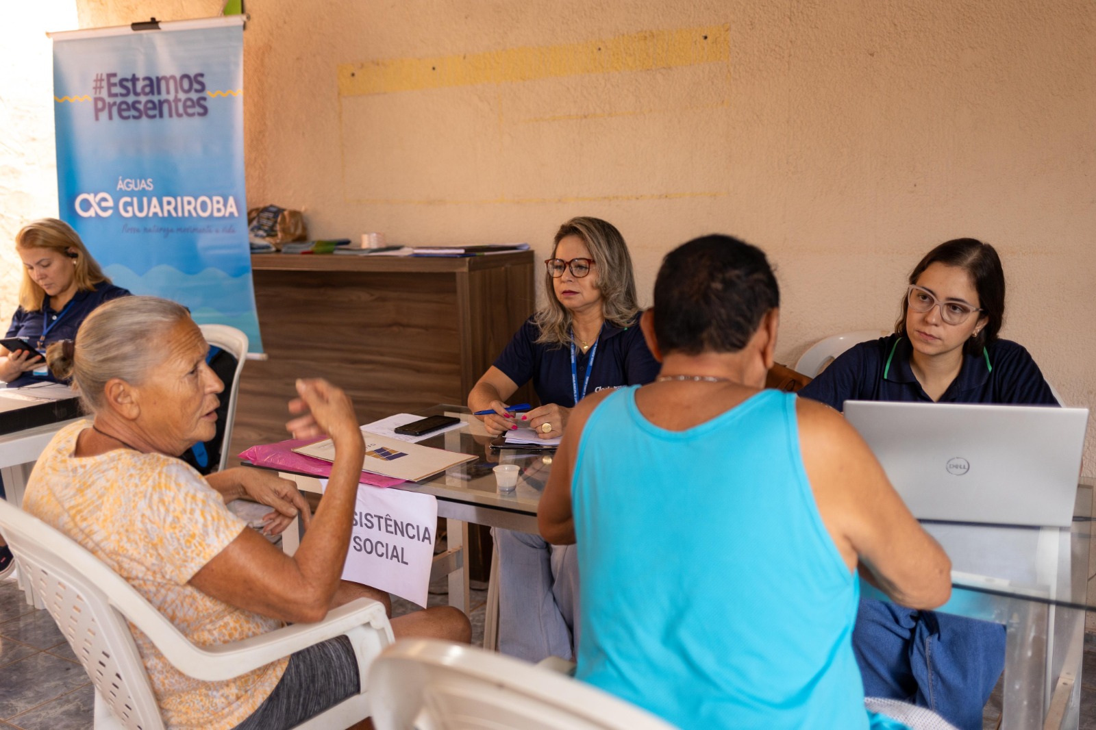 Vereador Clodoilson Pires e equipe realizam 40ª Edição da ação Gabinete no Bairro no Jardim Ouro Verde