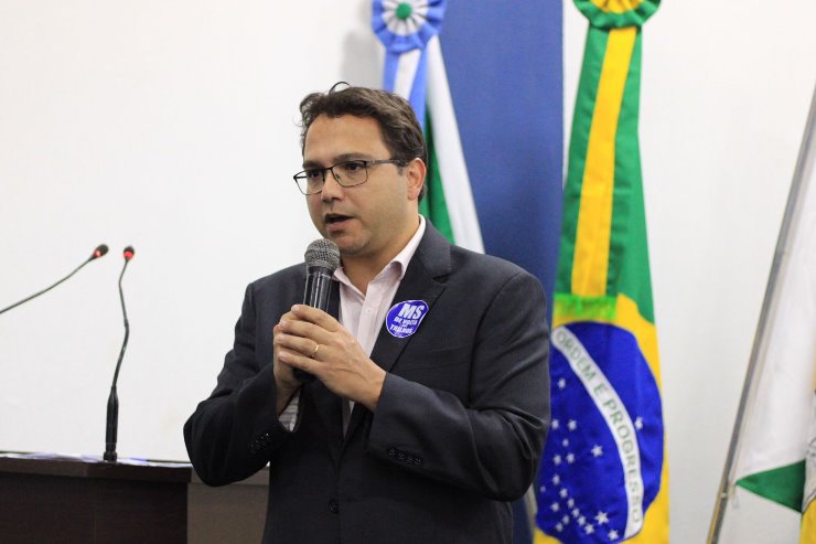 Representando a ALEMS, deputado Pedrossian Neto leva discussão sobre ferrovia ao interior de MS