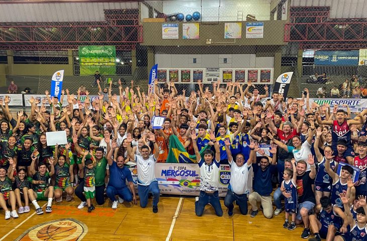 Copa Mercosul de Basquete de Base promove intercâmbio cultural e esportivo entre jovens atletas