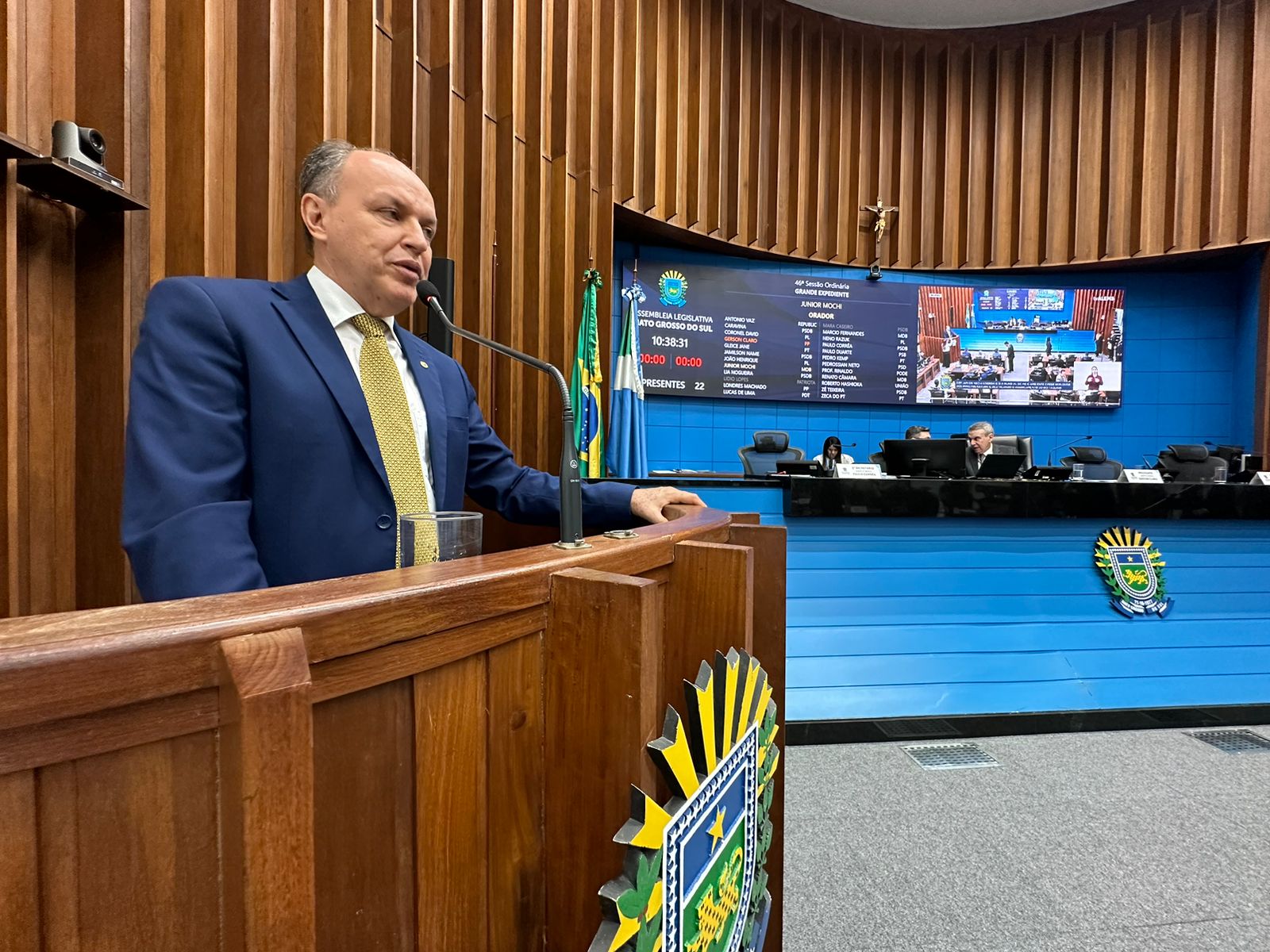 Deputado estadual Junior Mochi (MDB) destacou a importância do Dia Mundial do Meio Ambiente e a necessidade urgente de reflexão sobre as questões ambientais, tanto no Brasil quanto no mundo.