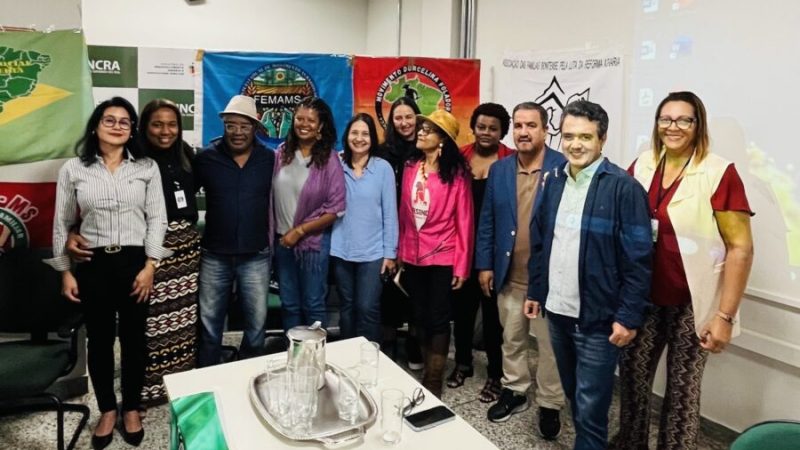 Vereadora Luiza Ribeiro participa de reunião do Incra e MDA sobre políticas agrárias em MS