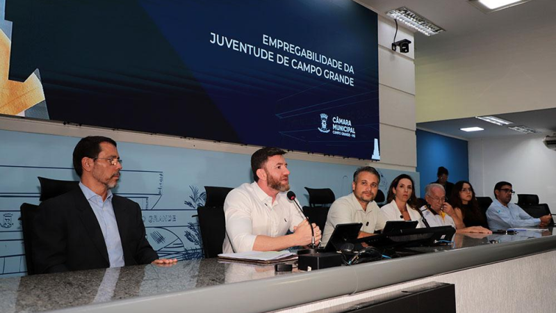 Maicon Nogueira lidera debate sobre empregabilidade jovem e propõe avanço de políticas públicas em Campo Grande
