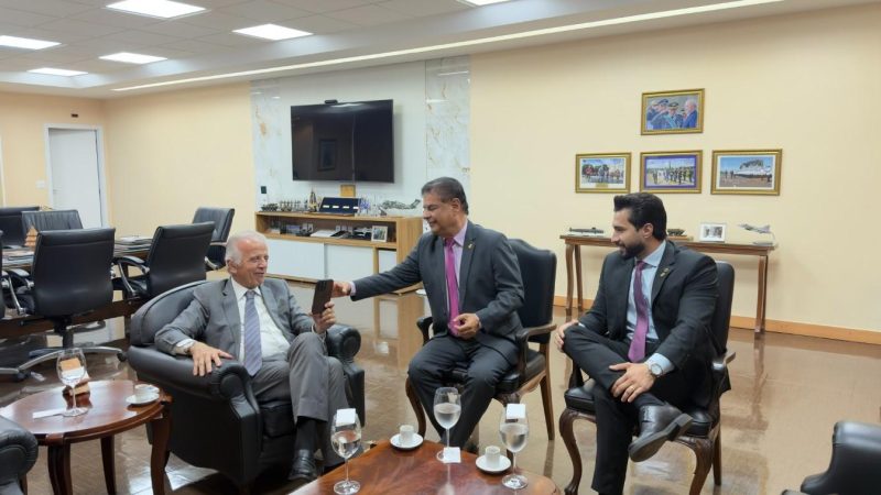 Em Brasília, vereador Fábio Rocha estreita parcerias e busca recursos para saúde e infraestrutura de Campo Grande
