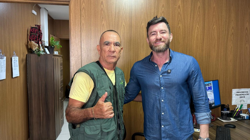 Vereador Maicon Nogueira recebe apoio do SINTE/CG na luta contra a privatização da saúde de Campo Grande
