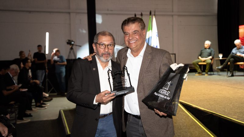 Senador Nelsinho Trad recebe homenagem da Fiocruz pelo apoio na criação da unidade da Fundação no Estado