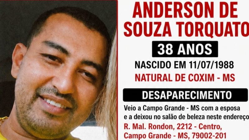 Família procura empresário desaparecido após deixar esposa em salão de beleza na Capital