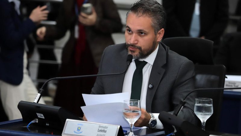 Vereador Leinha apresenta emendas à LDO 2027 com foco em inclusão social, infraestrutura e participação popular