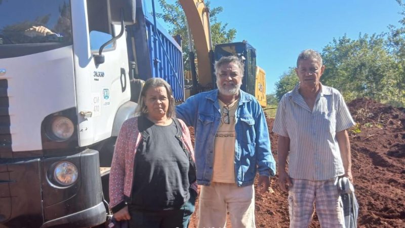 Após solicitação de Landmark Rios, Sisep realiza manutenção nas estradas do Assentamento Conquista