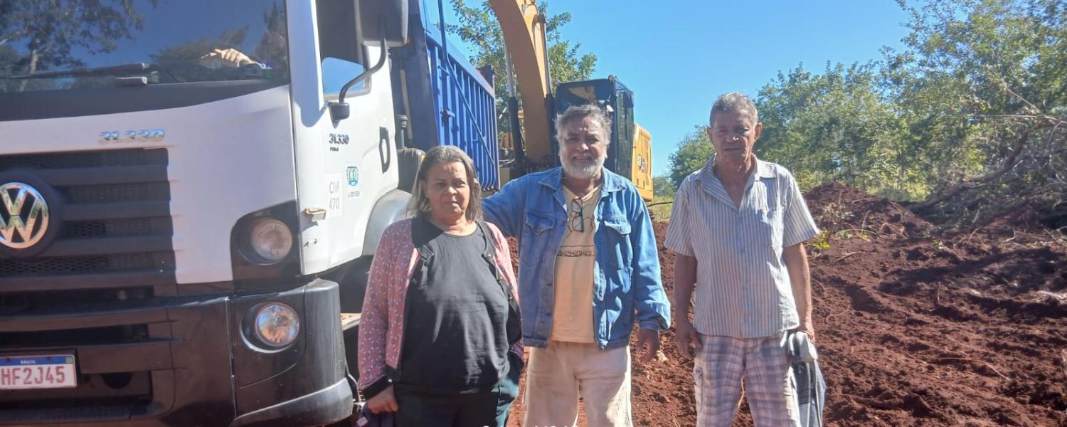 Após solicitação de Landmark Rios, Sisep realiza manutenção nas estradas do Assentamento Conquista