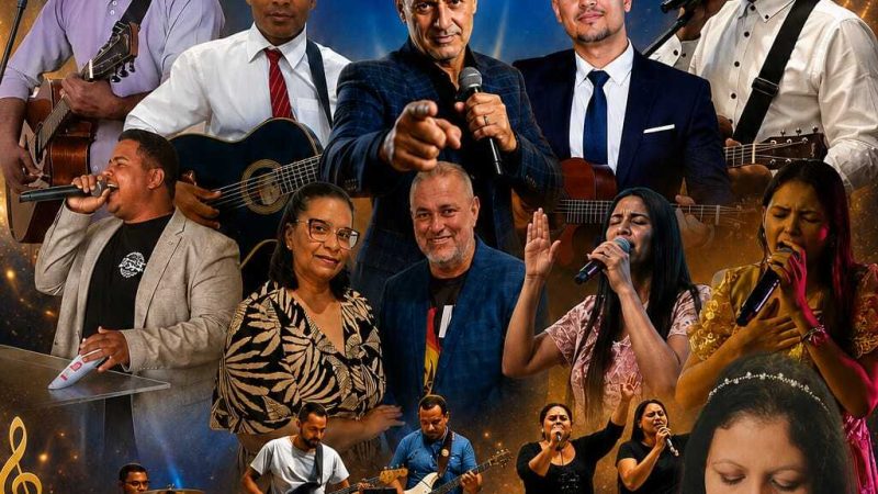 Louvorzão Chácara das Mansões promete noite de adoração e transformação espiritual