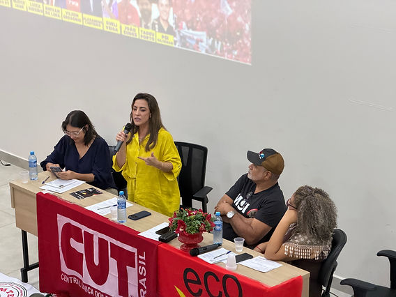 Senadora Soraya participa de debates com trabalhadores e sindicalistas sobre o desenvolvimento de Mato Grosso do Sul