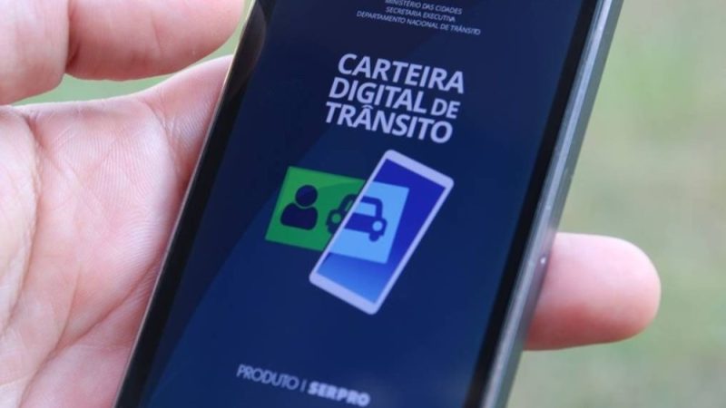 Detran-MS passa a oferecer opção de CNH exclusivamente digital com isenção de taxa