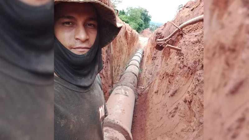 Trabalhador morre cinco dias após ser soterrado em Paraíso das Águas