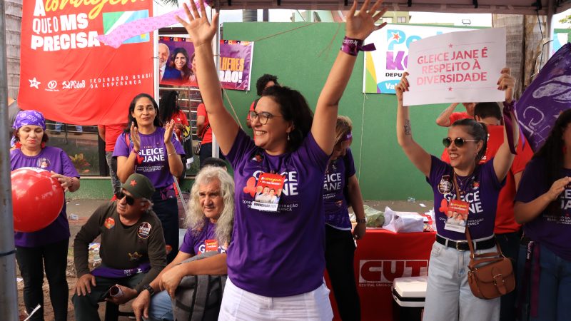 Gleice Jane é oficializada candidata e reforça aposta em mandato coletivo