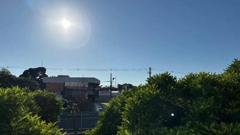 calor avança em MS e temperaturas chegam aos 33°C nesta quinta