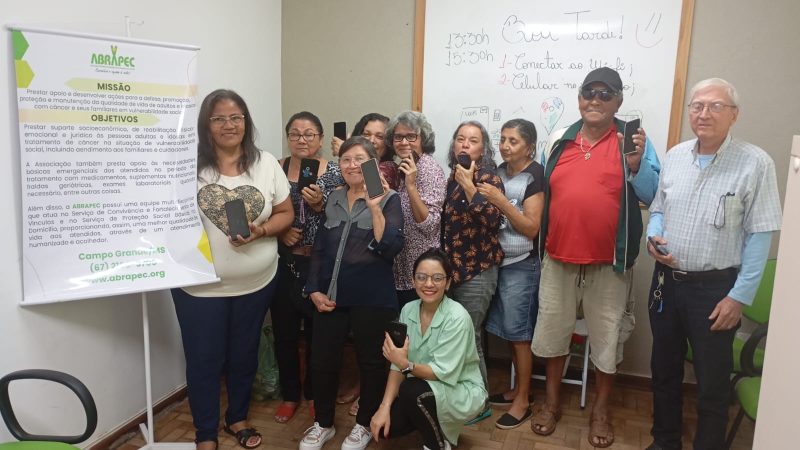 ABRAPEC Campo Grande – Inteligência Artificial foi tema da aula do Projeto Conecta ABRAPEC para pessoas em tratamento do câncer