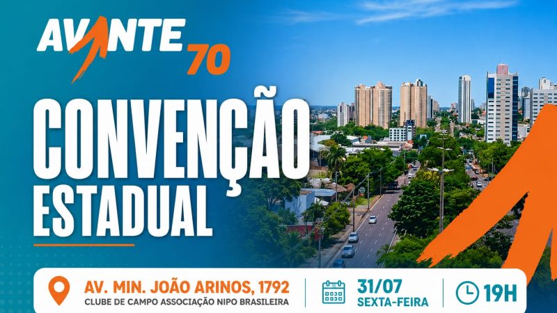 Lidio Lopes anuncia convenção do Avante para 31 de julho na Associação Nipo Brasileira