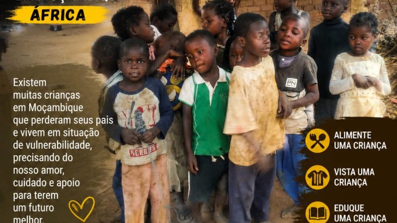 Transformando Vidas em Moçambique: O Projeto Criança Órfã Precisa da Sua Mão Solidária