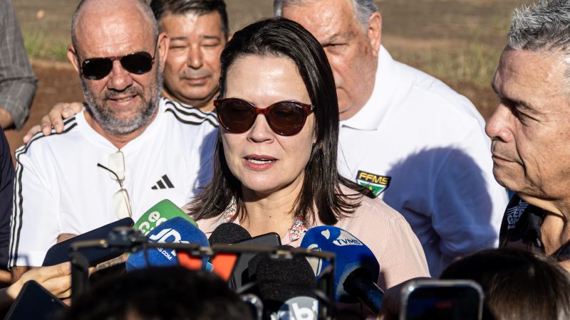 FFMS apresenta etapa de revitalização do gramado do Morenão e reforça parceria com o Governo do Estado