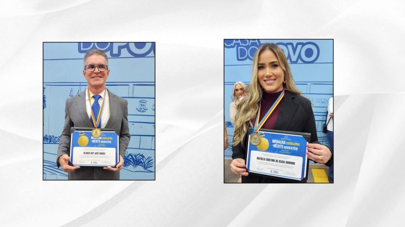 Vereador Clodoilson Pires homenageia advogados com a Medalha Legislativa do Mérito Advocatício Doutor Nelson Trad