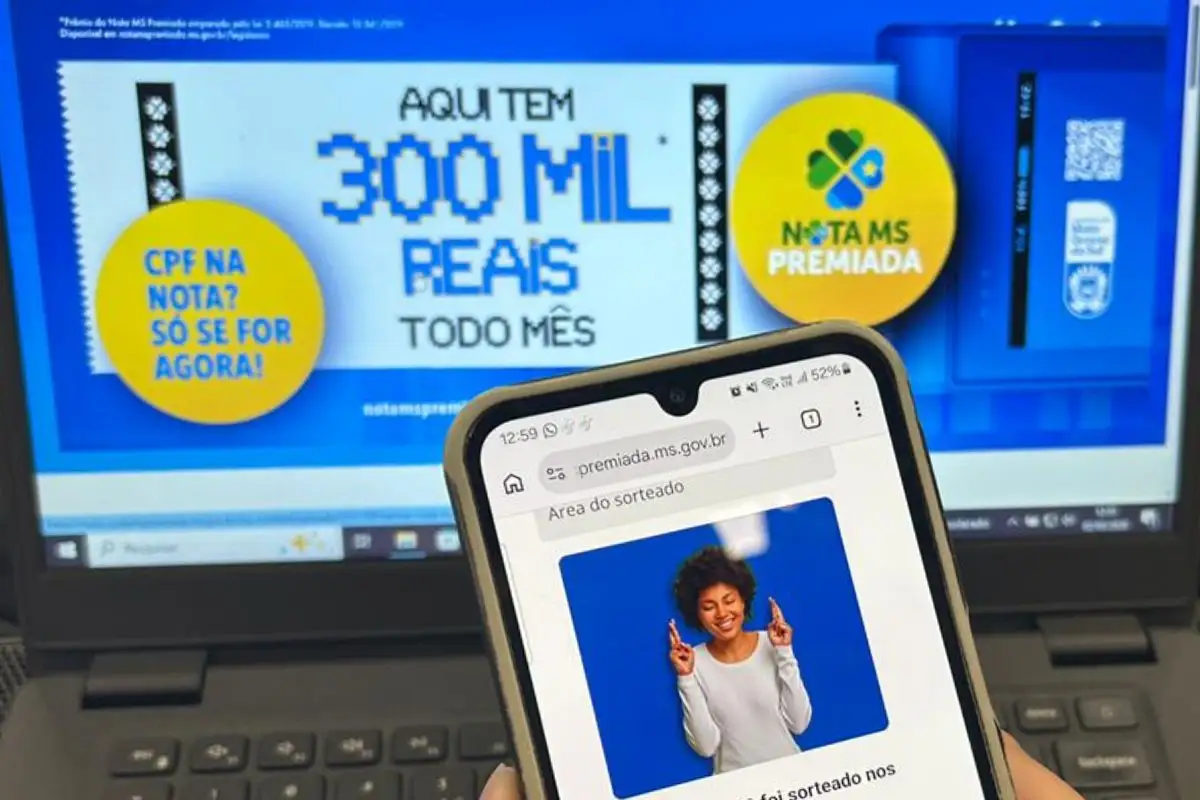 Nota Premiada: consumidor leva sozinho R$ 100 mil em MS