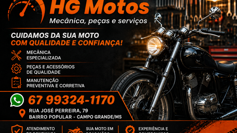 Sua Moto em Boas Mãos: Conheça a HG Motos
