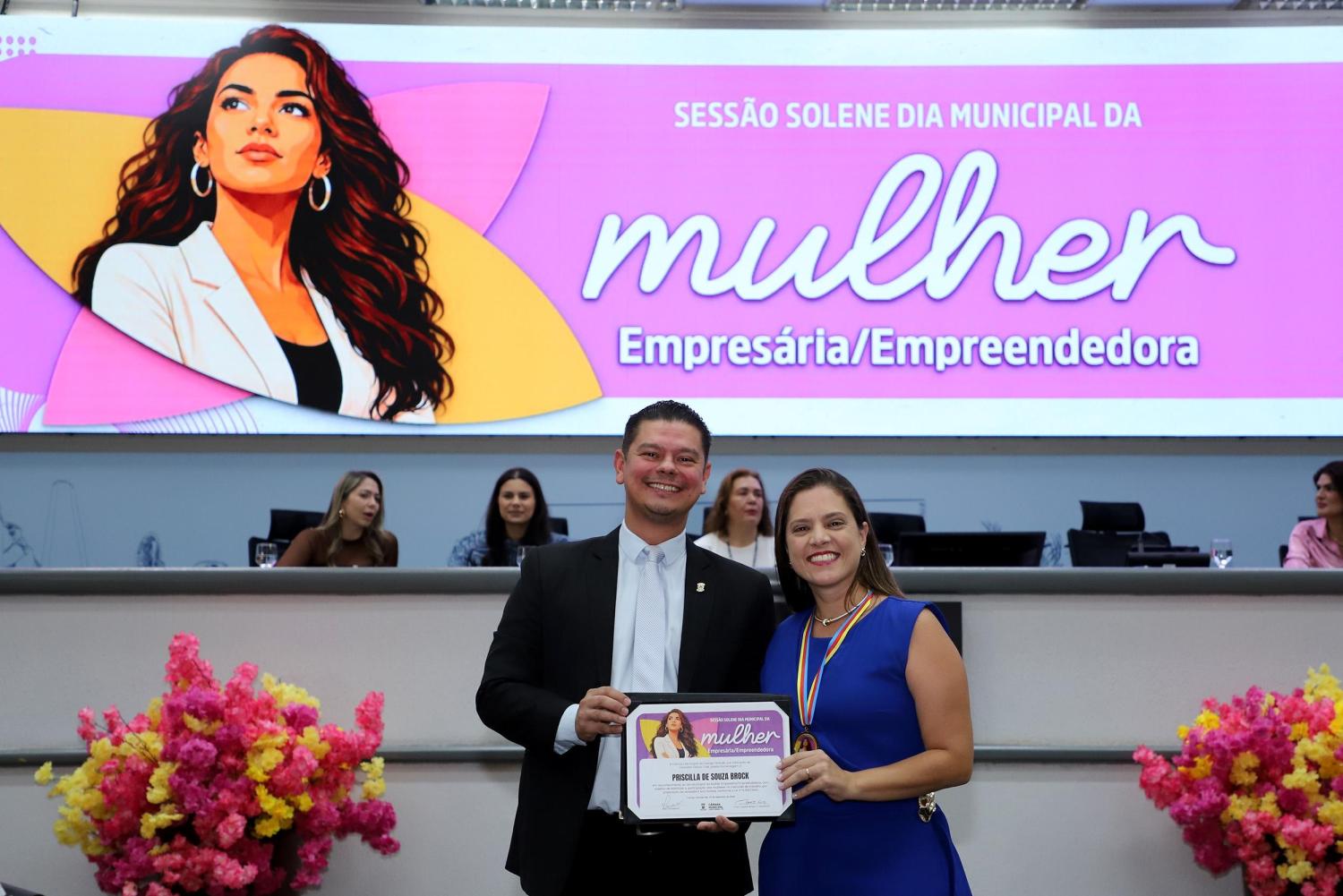 Otávio Trad homenageia empresárias de Campo Grande em sessão solene pelo Dia Municipal da Mulher Empreendedora