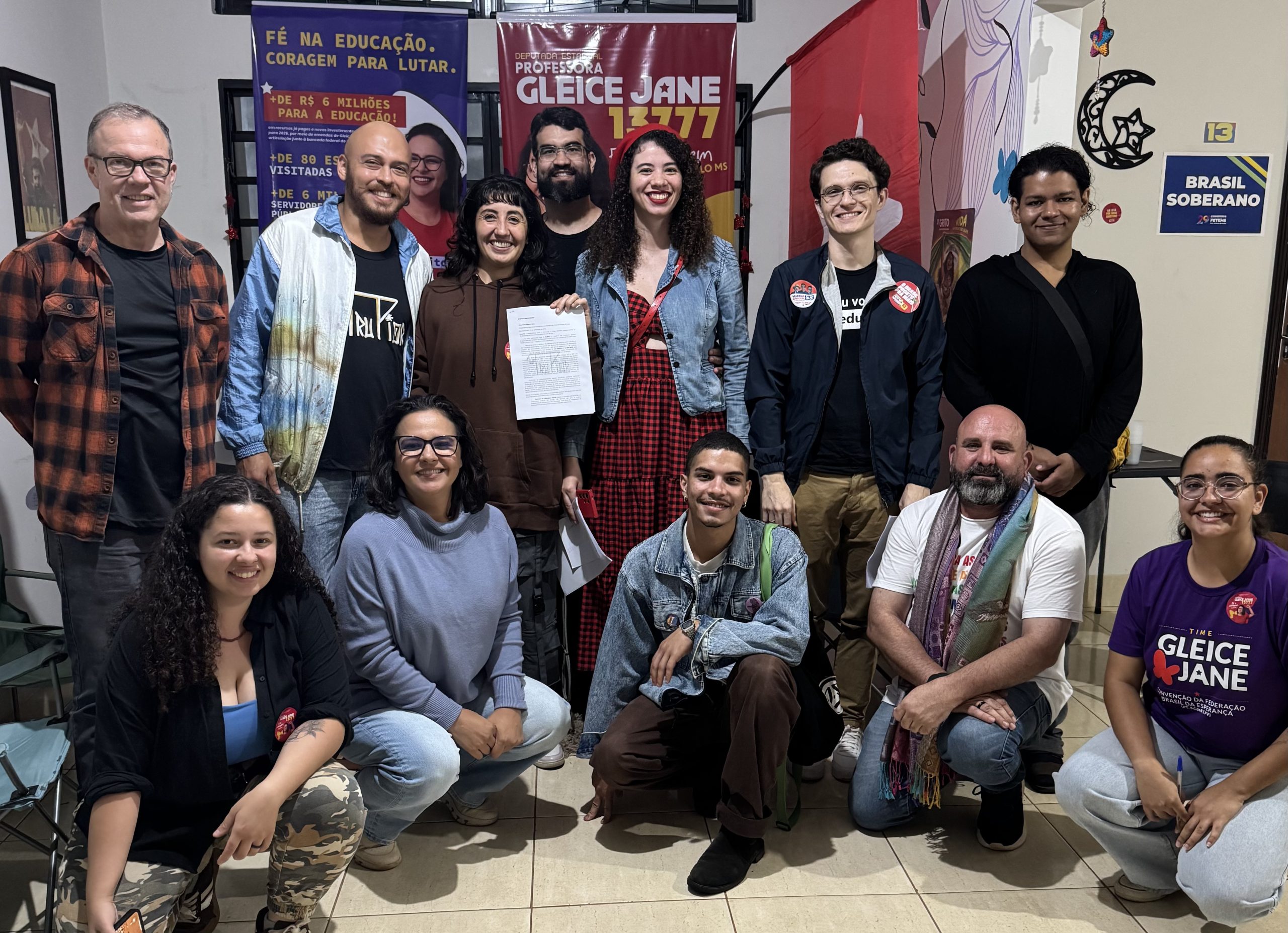 Gleice Jane reúne setor cultural em Dourados e firma compromisso com artistas independentes
