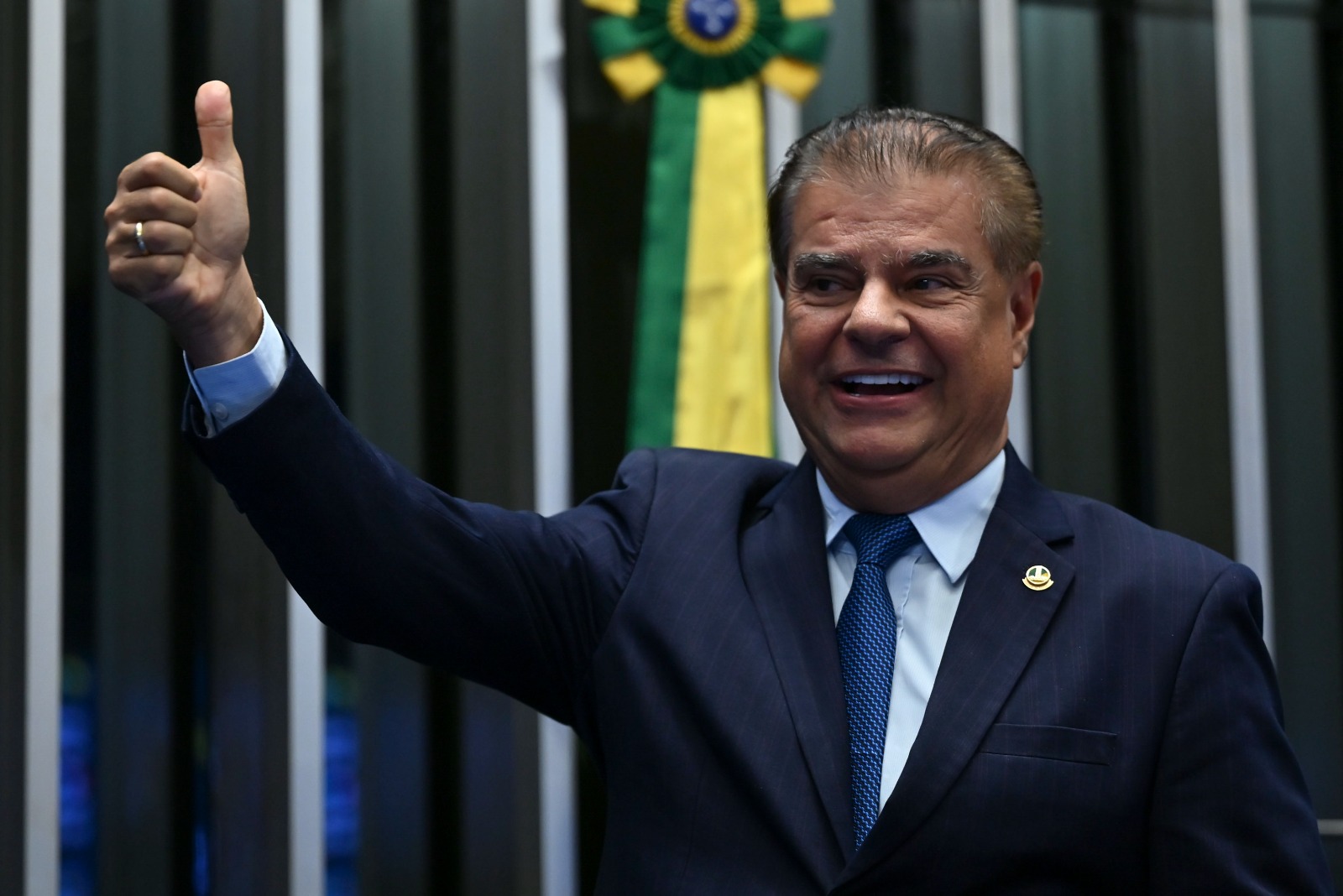 Senador Nelsinho Trad recebe missão argentina em Brasília em meio à tensão entre os dois países