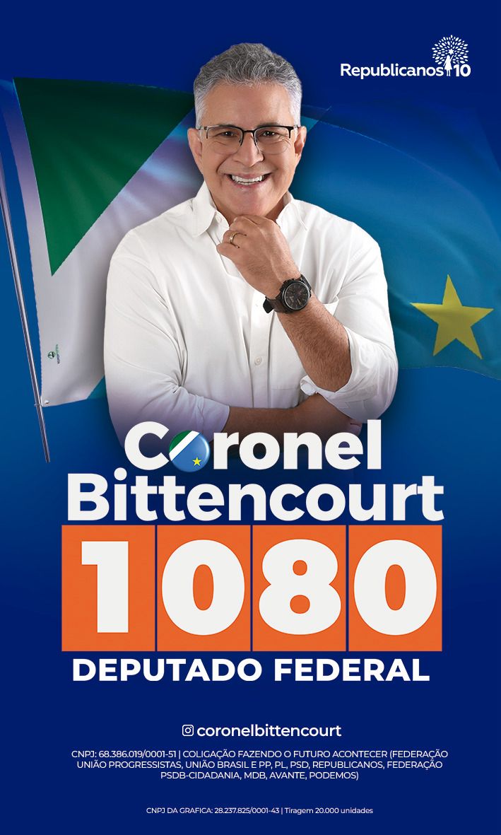 Coronel Bittencourt destaca segurança pública, defesa da família e fortalecimento dos municípios em entrevista