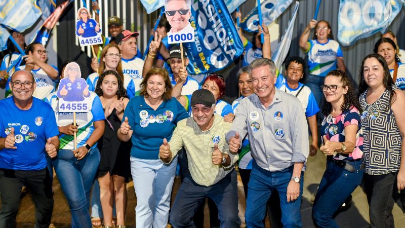 Hashioka acompanha Riedel em Nova Andradina e destaca força econômica da Exponan