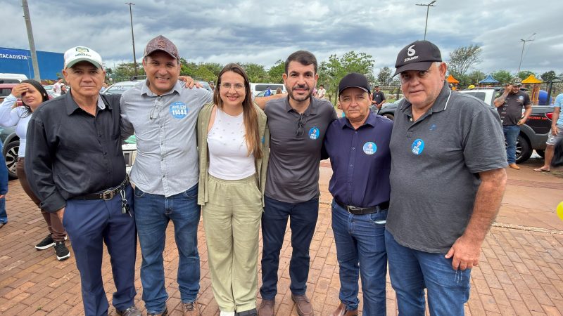 Jamilson Name mobiliza Nova Alvorada do Sul com grande carreata e reforça compromisso com a cidade