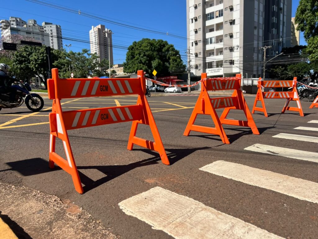 Três pontos terão interdições temporárias neste sábado