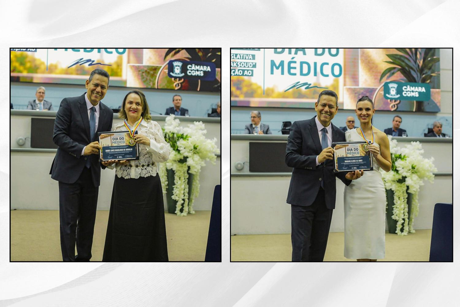 Clodoilson Pires homenageia médicas por trajetória dedicada à saúde em Campo Grande