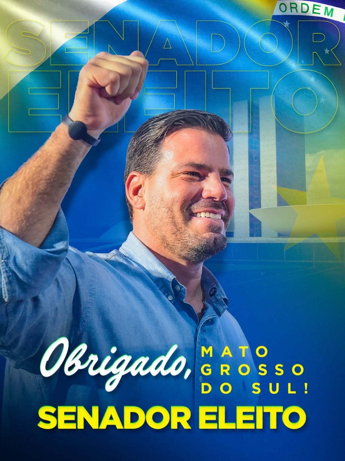 “Consciência da Responsabilidade”: Capitão Contar Celebra Eleição para o Senado com Mais de 850 Mil Votos