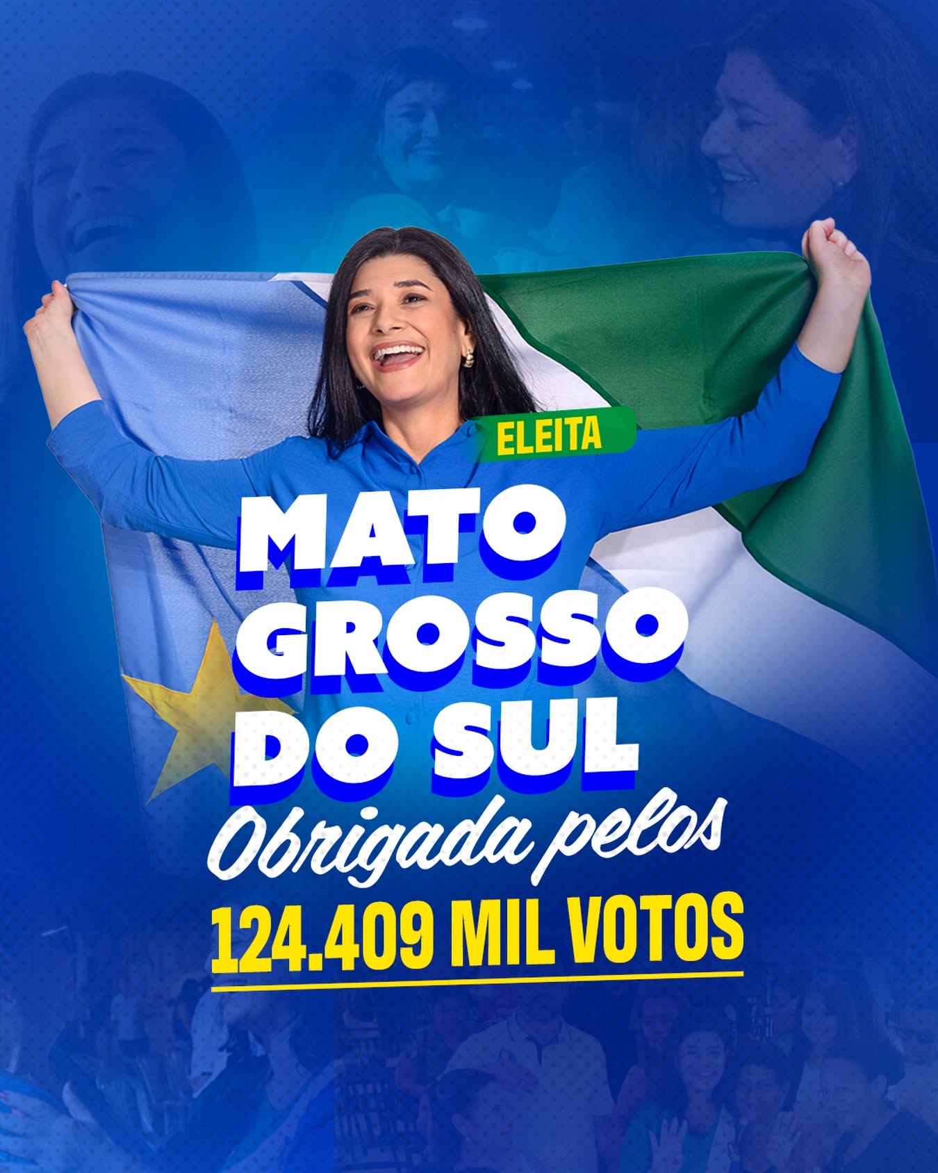 Rose Modesto Celebra Eleição para a Câmara dos Deputados com Mais de 124 Mil Votos em Mato Grosso do Sul