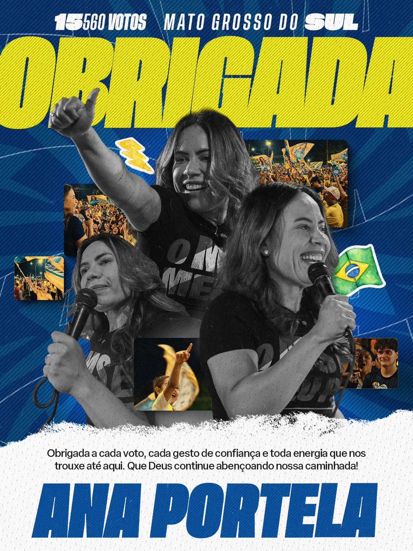 Ana Portela Agradece Apoio nas Urnas e Segue Atuante como Vereadora em Campo Grande