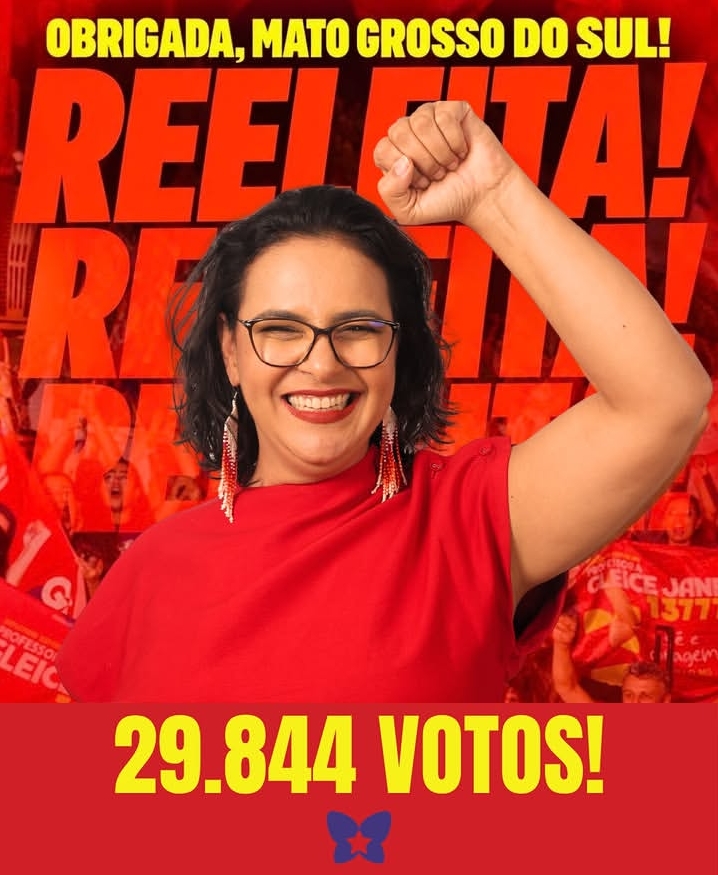Gleice Jane Agradece aos Mais de 29 Mil Votos e Celebra Reeleição na Assembleia Legislativa