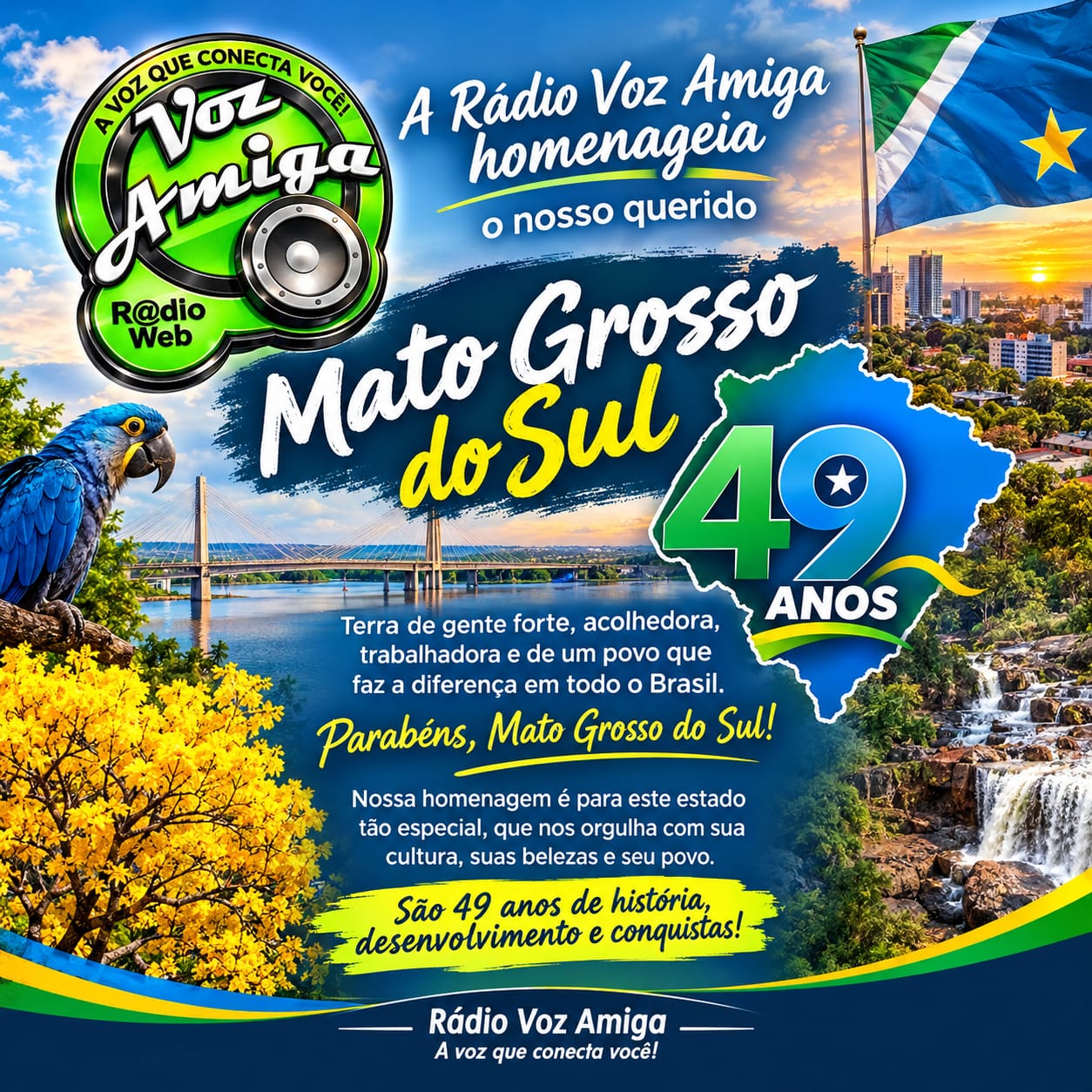 Do Sonho Divisionista à Força do Agro: A Trajetória de Mato Grosso do Sul